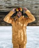 POC Zonula Clarity Ski Goggles Red Spektris Ivory/CAT2