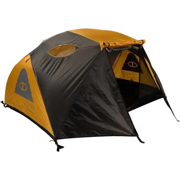 Poler Two Person Lightweight Camping Tent 2 Man Ginger/Black