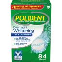 Polident Denture Cleanser Overnight Whitening Tablets (84/bx)
