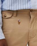 Polo Ralph Lauren All Over Pony Logo Slim Fit Chinos in beige-Neutral
