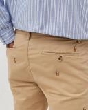 Polo Ralph Lauren All Over Pony Logo Slim Fit Chinos in beige-Neutral