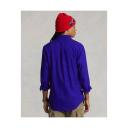 Polo Ralph Lauren Classic Fit Garment-Dyed Oxford Shirt in Blue XS