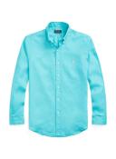 Polo Ralph Lauren Classic Fit Linen Shirt in Blue S