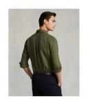 Polo Ralph Lauren Classic Fit Linen Shirt in Green XXL