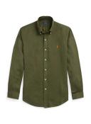 Polo Ralph Lauren Classic Fit Linen Shirt in Green XXL