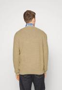 Polo Ralph Lauren Cotton-Linen V-Neck Cardigan in Beige L