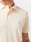Polo Ralph Lauren Custom Fit Polo Shirt - Beige - L