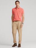 Polo Ralph Lauren Custom Slim Fit Mesh Men's Polo Shirt - Highland Rose Heather