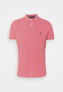 Polo Ralph Lauren Custom Slim Fit Mesh Men's Polo Shirt - Highland Rose Heather