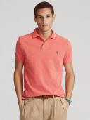 Polo Ralph Lauren Custom Slim Fit Mesh Men's Polo Shirt - Highland Rose Heather