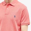 Polo Ralph Lauren Custom Slim Fit Mesh Men's Polo Shirt - Highland Rose Heather