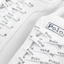 Polo Ralph Lauren Heritage Court II Leather Trainers - White & Navy