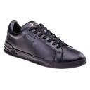 Polo Ralph Lauren Leather Heritage Court Sneakers - Black - 10