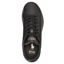 Polo Ralph Lauren Leather Heritage Court Sneakers - Black - 12
