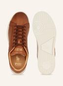 Polo Ralph Lauren Leather Sneakers - Brown - 12