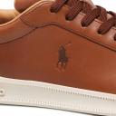 Polo Ralph Lauren Leather Sneakers - Brown - 13