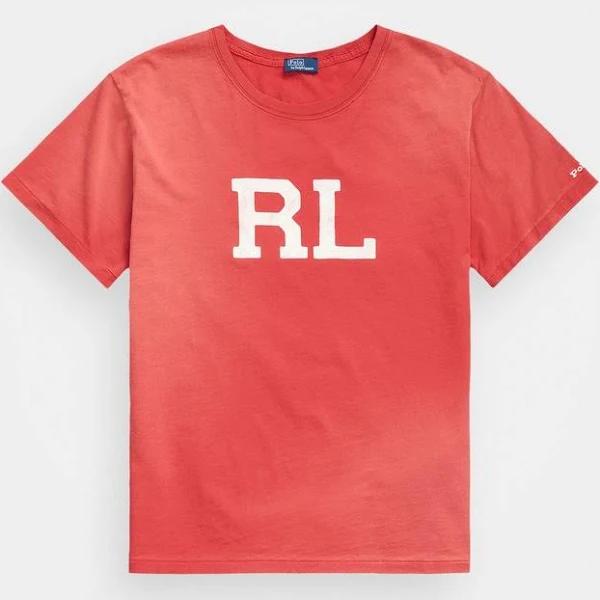 Polo Ralph Lauren Logo T-Shirt in Washed Red