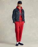 Polo Ralph Lauren - Men's Red Hoodies - Logo Fleece Hoodie - Size XXL at The Iconic