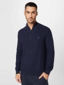 Polo Ralph Lauren - Navy Heather Half Knit Zip - Large