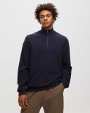 Polo Ralph Lauren - Navy Heather Half Knit Zip - Large