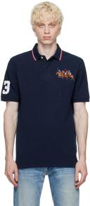 Polo Ralph Lauren Navy Triple Pony Polo