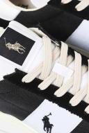 Polo Ralph Lauren Train '89 Sneakers in Black With Pony Logo