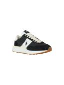 Polo Ralph Lauren Train '89 Sneakers in Black With Pony Logo