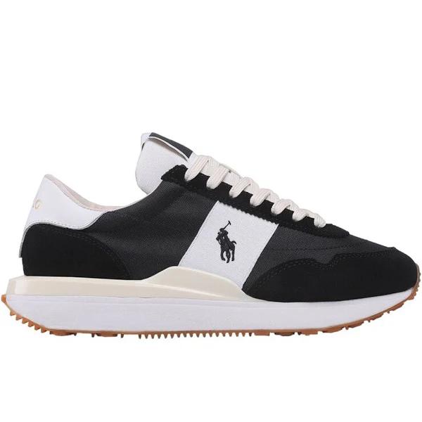 Polo Ralph Lauren Train '89 Sneakers in Black With Pony Logo