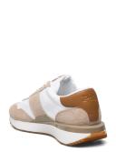 Polo Ralph Lauren Train '89 Sneakers in White Cream Mix With Pony Logo