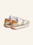 Polo Ralph Lauren Train '89 Sneakers in White Cream Mix With Pony Logo