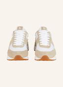 Polo Ralph Lauren Train '89 Sneakers in White Cream Mix With Pony Logo
