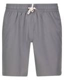 Polo Ralph Lauren Traveler Icon Logo Mid Swim Shorts in Combat Grey