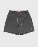 Polo Ralph Lauren Traveler Icon Logo Mid Swim Shorts in Combat Grey