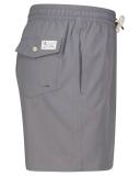 Polo Ralph Lauren Traveler Icon Logo Mid Swim Shorts in Combat Grey
