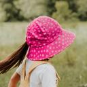 Ponytail Bucket Hat 'Hearts' Print - 56cm / 6-13 Years / XXL Bedhead Hats