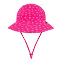 Ponytail Bucket Hat 'Hearts' Print - 56cm / 6-13 Years / XXL Bedhead Hats
