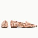 Poplar Pointed Flat - Brown Zebra - 44 - AfterPay & zipPay Available