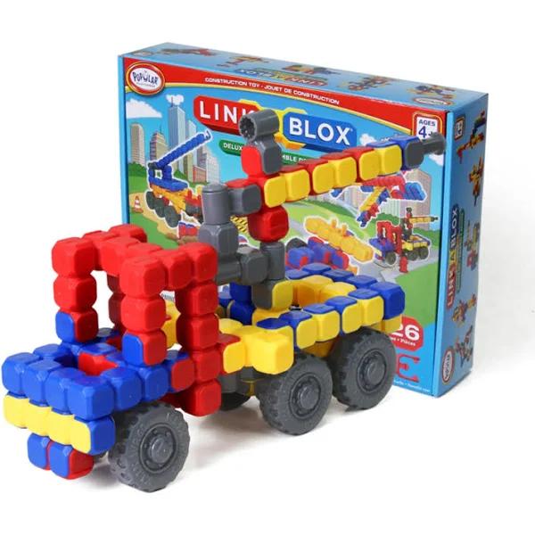 Popular Playthings LinkaBLOX Deluxe Construction System