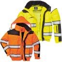 Portwest c466 Hi Vis Classic Bomber Jacket Yellow/Black S (36-38)