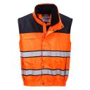 Portwest c466 Hi Vis Classic Bomber Jacket Yellow/Black S (36-38)