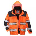 Portwest c466 Hi Vis Classic Bomber Jacket Yellow/Black S (36-38)