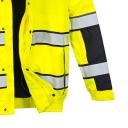 Portwest c466 Hi Vis Classic Bomber Jacket Yellow/Black S (36-38)