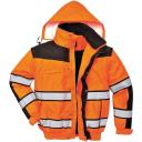 Portwest c466 Hi Vis Classic Bomber Jacket Yellow/Black S (36-38)