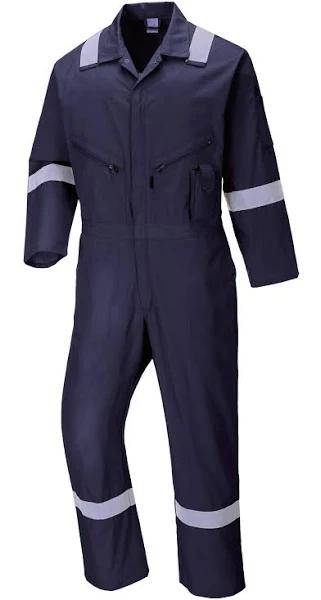 Portwest C814 Iona Cotton Coverall - Navy, XL