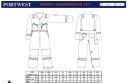 Portwest F813 - Iona Coverall Black, XL