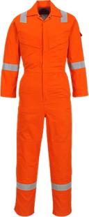 Portwest FR28 Flame Resistant Light Weight Anti-static Coveralls 280g Navy XL