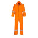 Portwest Mens Bizflame Flame Resistant Work Overall/Coverall Orange XXL/R