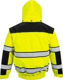 Portwest Mens Classic 3 in 1 Hi-Vis Winter Bomber Jacket Yellow/Black L
