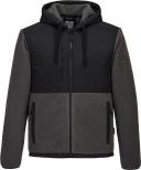 Portwest Mens KX3 Borg Fleece Jacket Black/Grey XXL