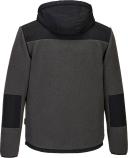 Portwest Mens KX3 Borg Fleece Jacket Black/Grey XXL